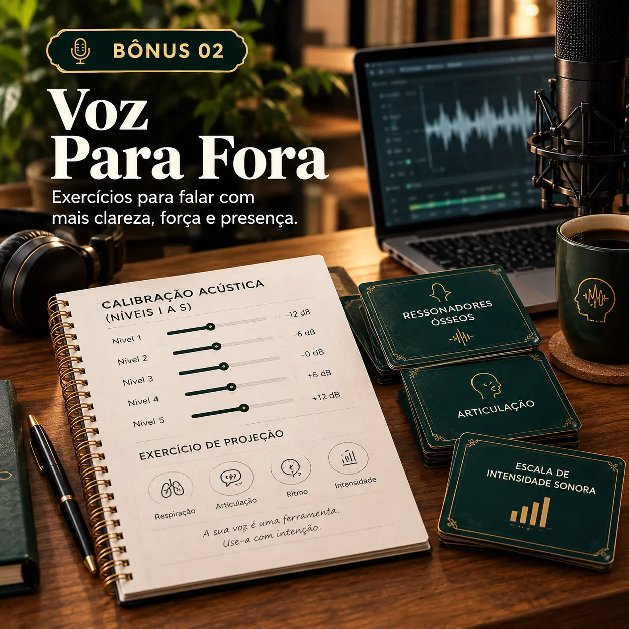 Bônus 2 — Voz para Fora